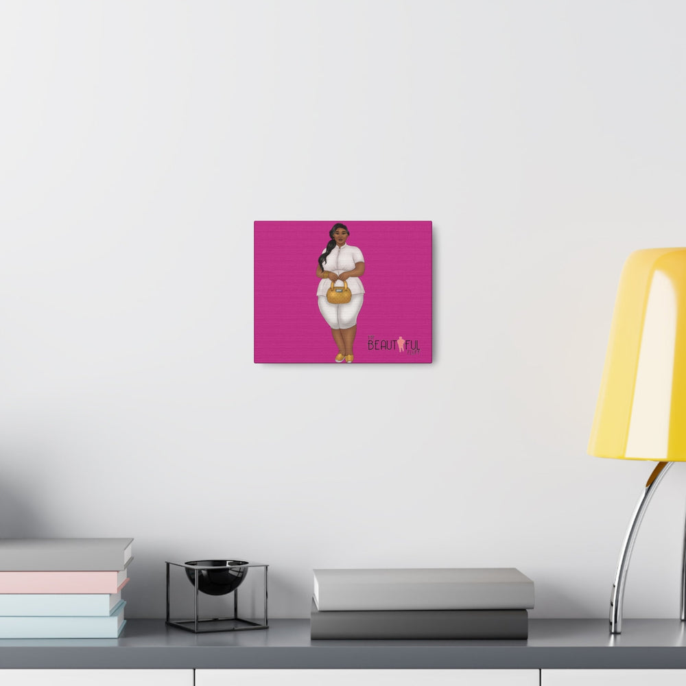 Nicole Canvas Gallery Wrapped Art Canvas Printify 