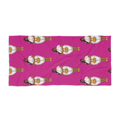 Nicole Plus Size Beach Towel Home Decor Printify 30" × 60" 
