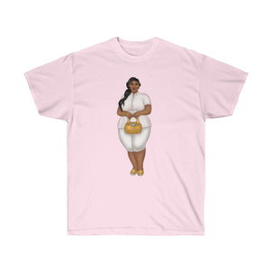 Nicole Show Off Your Fluff Unisex Ultra Cotton Tee S- 5XL T-Shirt Printify Light Pink S 