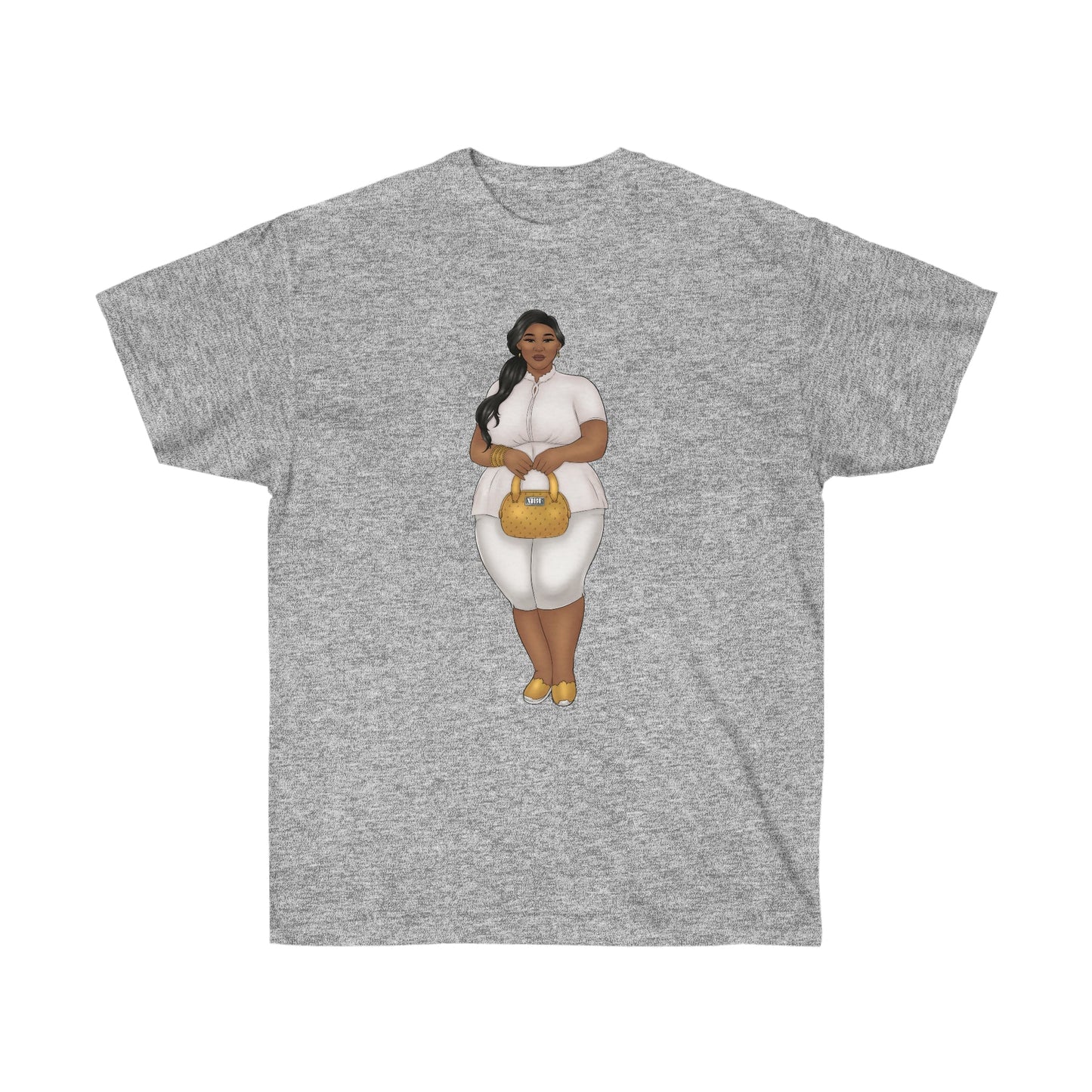 Nicole Show Off Your Fluff Unisex Ultra Cotton Tee S- 5XL T-Shirt Printify Sport Grey S 