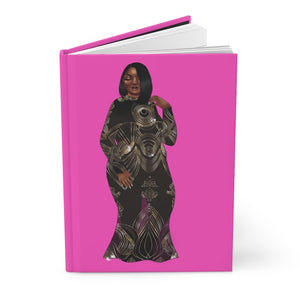 Quinny Hardcover Journal Matte Paper products Printify 