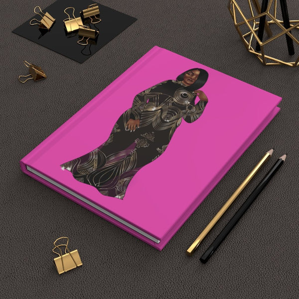 Quinny Hardcover Journal Matte Paper products Printify 