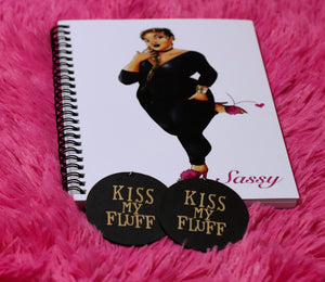 Rasheedah Full Size Spiral Notebook My Beautiful Fluff 