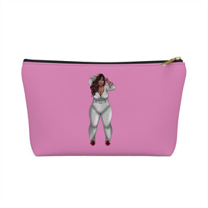 Romeika Accessory Pouch w T-bottom Bags Printify Small Black 