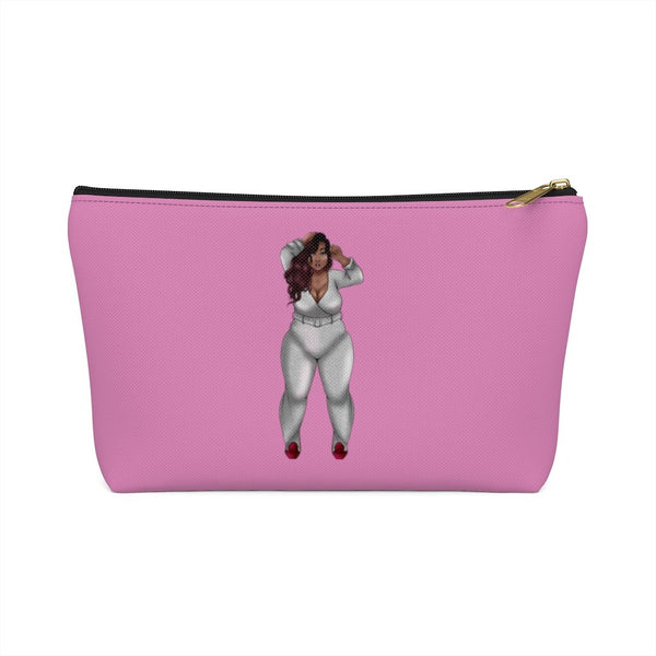 Romeika Accessory Pouch w T-bottom Bags Printify Small Black 