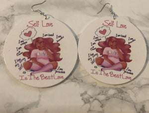 Self Love Earring My Beautiful Fluff 