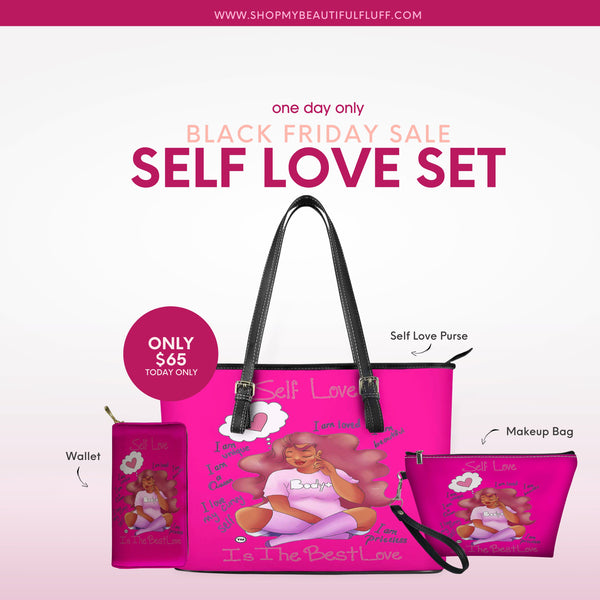 Self Love Purse Gift Set My Beautiful Fluff 