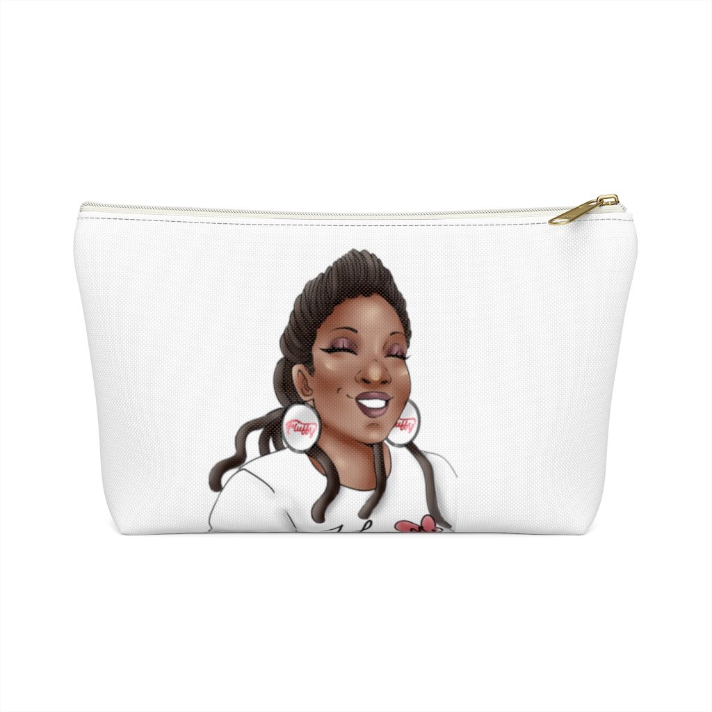 SHUQUANTA Accessory Pouch w T-bottom Bags Printify Small White 