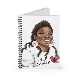 SHUQUANTA Spiral Notebook - Ruled Line Paper products Printify 