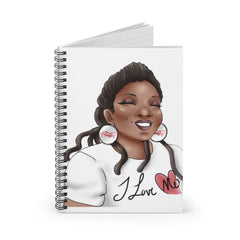 SHUQUANTA Spiral Notebook - Ruled Line Paper products Printify 