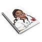 SHUQUANTA Spiral Notebook - Ruled Line Paper products Printify 