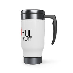 Stainless Steel Travel Mug with Handle, 14oz Mug Printify 