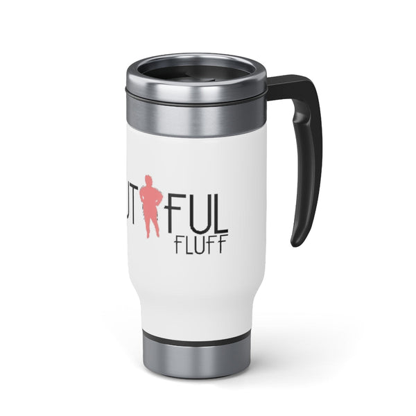 Stainless Steel Travel Mug with Handle, 14oz Mug Printify 