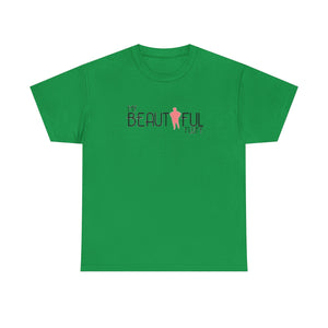 Unisex Heavy Cotton Tee T-Shirt Printify Irish Green S 