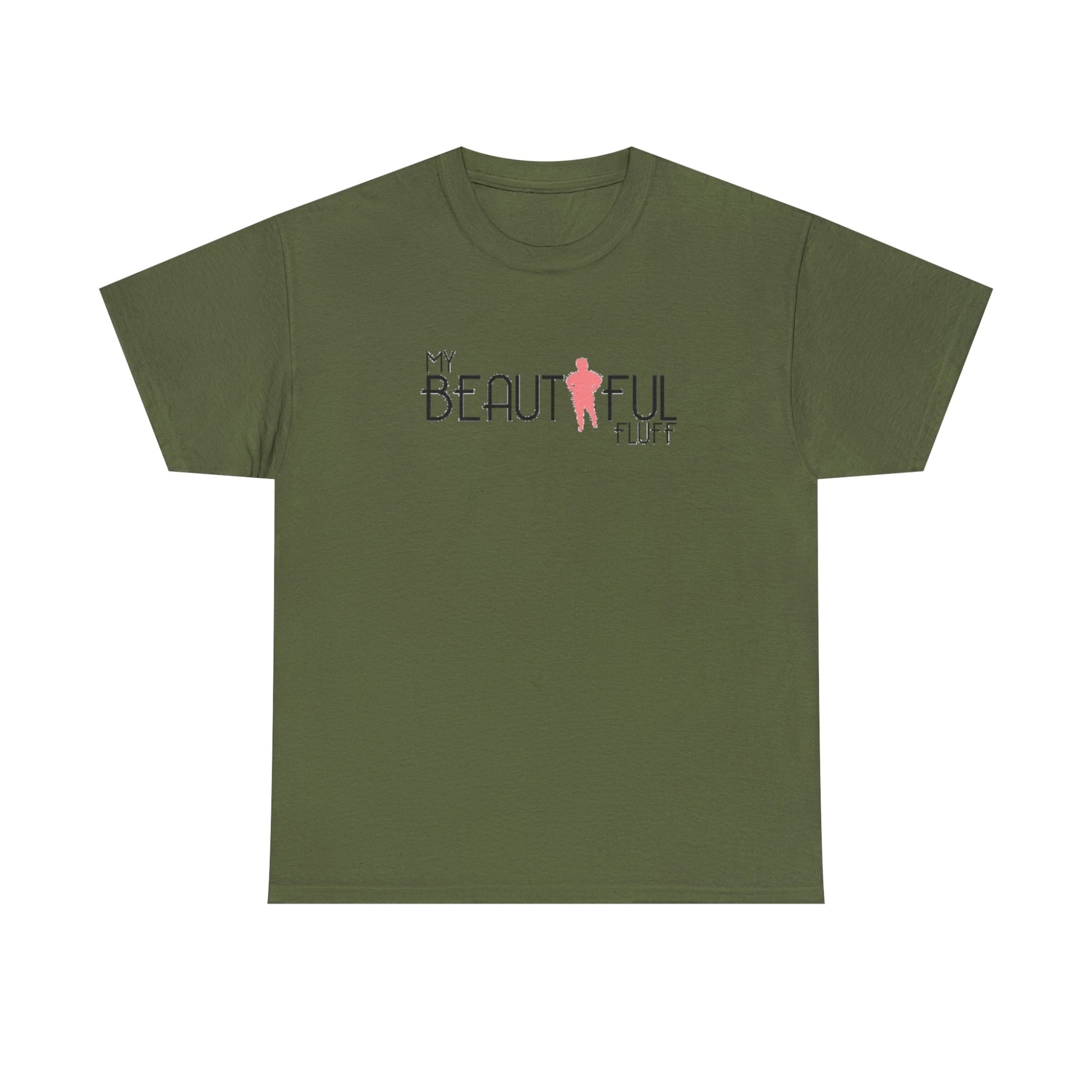 Unisex Heavy Cotton Tee T-Shirt Printify Military Green S 