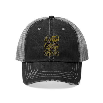 Unisex Trucker Hat Hats Printify Black One size 